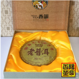 香韻普洱礼盒勐海干仓七子饼老普洱饼茶357g