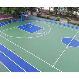 锦州球场地面-健身路径生产厂家-硅PU球场地面铺设工程
