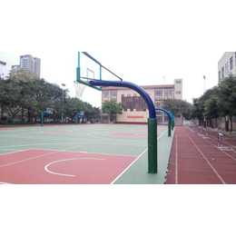 冀中业务(图)、小区广场用遥控液压篮球架、安顺液压篮球架