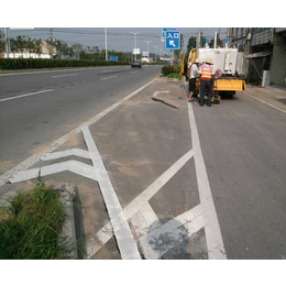 安徽道路划线-合肥昌顺公司-小区道路划线