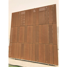 卓纳红色锈钢板(查看)|雕塑耐候钢板