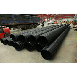 钢带增强聚乙烯波纹管排水管圣大管业厂家供应安徽阜阳市