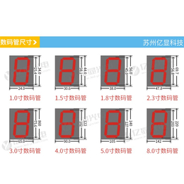 惠州数码管生产看板_苏州亿显科技光电(图)