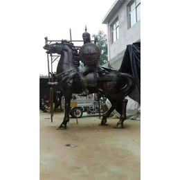 铜马雕塑|恒保发雕塑有限公司|阿波罗战车铜马雕塑