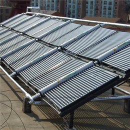 分体式真空管太阳能集热水器 厂家承接小区壁挂式太阳能热水工程