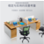 北京办公电脑桌销售职员工位桌销售组合带柜桌厂家*办公家具缩略图1