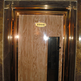 酒店KTV镜面钛金电梯不锈钢门框门套包边型材