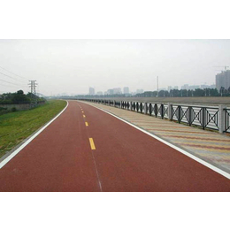 金昌彩色沥青|北京鲁人景观公司|彩色沥青透水混凝土