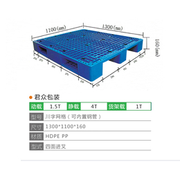 南阳塑料托盘多少钱-南阳塑料托盘-君众包装(查看)