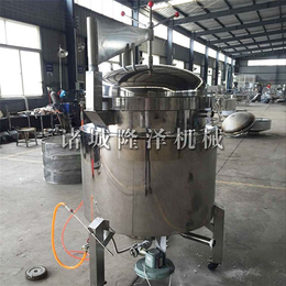 诸城隆泽机械(图)-蒸豆子锅规格-上海蒸豆子锅