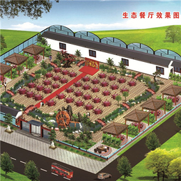 商州生态餐厅效果图-生态餐厅-西安生态餐厅建设(图)