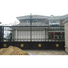 白色铁艺栏杆-南京铁艺栏杆-陆欧铁艺生产厂家