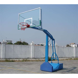 比赛用电动液压篮球架、北京电动液压篮球架、强森体育器材*