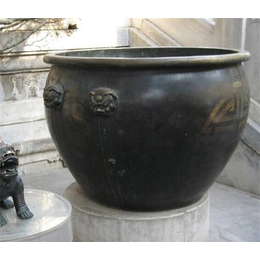 世隆铜雕塑-风水铜大缸定制-江苏铜大缸定制