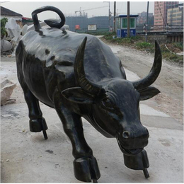 拓荒牛雕塑安装、广西拓荒牛雕塑、博轩雕塑