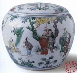 河南胥藏文化的五彩瓷的特点是什么缩略图