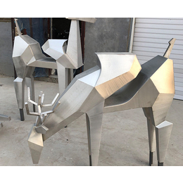 黄山不锈钢人物雕塑-众志雕塑 品质优良-不锈钢抽象人物雕塑