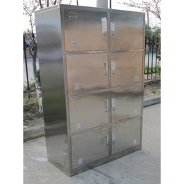 仓库不锈钢储物柜更衣柜存放柜图、宏信达、平陵不锈钢储物柜