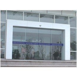 广州安装自动玻璃门(多图)_白云区江高安装电动门