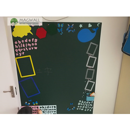 定做磁善家居家教学多用无尘擦写磁性绿板墙缩略图