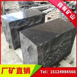 中国黑石材荔枝面 荔枝板