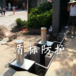 盾标防护路口挡车升降桩 车站拦车升降路庄 自动升降桩厂家价格缩略图