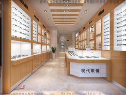 荆州眼镜店装修设计眼镜展柜设计制作