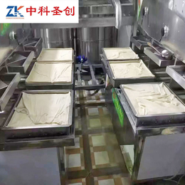 做豆腐的机器家用 沈阳做豆腐设备厂家 大豆腐成型机视频