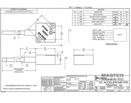 美国DT 7521A1 DC  加速度传感器