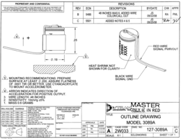 美国DT 3089A 超小型加速度传感器