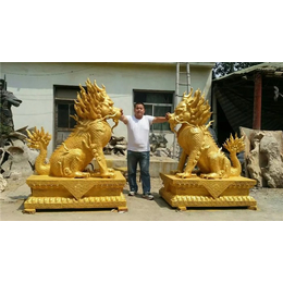 风水麒麟雕塑制作、风水用品(在线咨询)、锦州麒麟雕塑