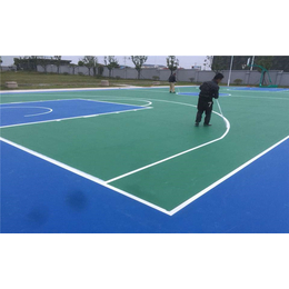 室外硅pu球场材料|南京室外硅pu球场|南京篮博体育厂家