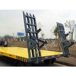 工业用尾板牵引平板拖车 平板拖车价格  物流设备厂家*