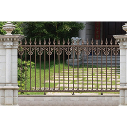 社区围栏安装|梅州社区围栏|华雅铝艺*