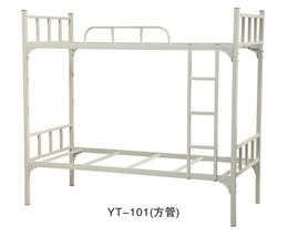 宿舍双层铁床|广东科森家具|广州双层铁床