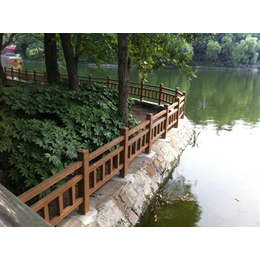 仿木护栏施工-滨港绿园欧艺围栏(在线咨询)-安徽仿木护栏