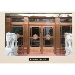 铜门仿铜门安装定做,果洛铜门仿铜门,中亚不锈钢(查看)