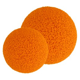 昊元净水剥皮胶球(图)、胶球加工、辽源胶球