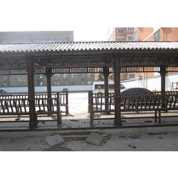 碳化木廊架厂家、扬州廊架、 南京典藏装饰厂商(查看)