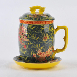 陶瓷茶杯办公礼品茶杯定制生产厂家