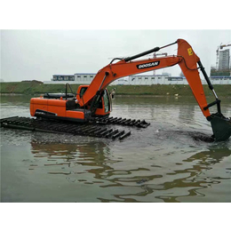 杭州水陆挖掘机、民强水陆两用挖掘机、水陆挖掘机租赁价格