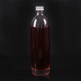 金诚玻璃瓶加工(图)-喷涂玻璃酒瓶-威海玻璃酒瓶
