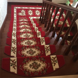 别墅楼梯地毯定做、【安艺楼梯地毯】、别墅楼梯地毯