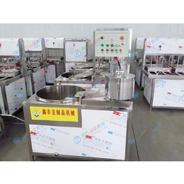 新式卤水大型豆腐机 洛阳卖豆腐机器厂家 豆腐机操作视频
