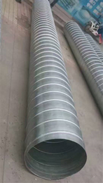 山东青拓(在线咨询)-陕西321不锈钢螺旋风管生产厂家