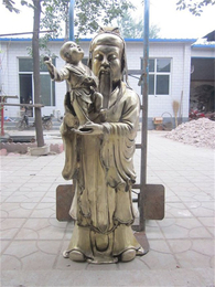安徽步行街人物铜雕塑生产厂家-泽璐铜雕塑厂