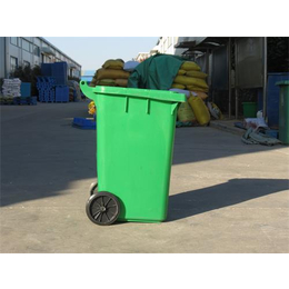 户外塑料垃圾桶批发|青海户外塑料垃圾桶|盛达(查看)