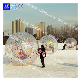 充气雪地悠波球运动水上波波球滑草大型PVC充气滚筒雪地碰碰球