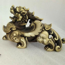 梧州铸铜貔貅定制-铜雕(图)