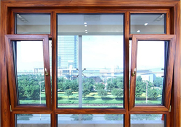 铝包木图片-晋城蓝卡门窗定做-晋城市铝包木